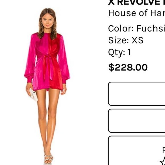 Dresses | Revolve House Of Harlow Lotta Dress Size Xs | Poshmark